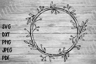 Download Laurel Monogram Wreath Frame - Monogram wreath Collection