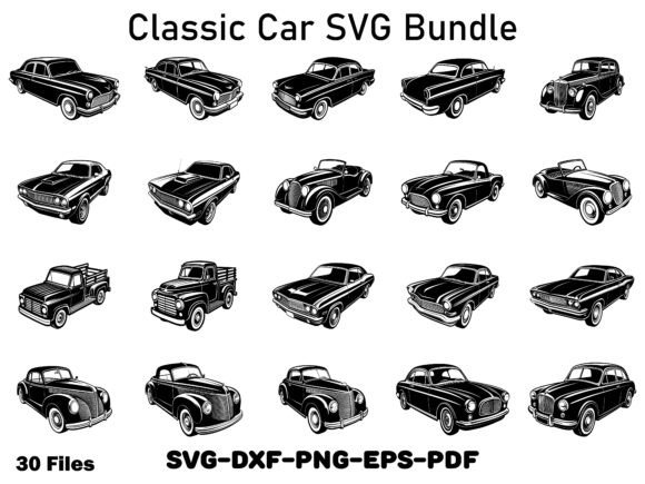 Download Classic Car SVG Bundle - Classic car svg Collection
